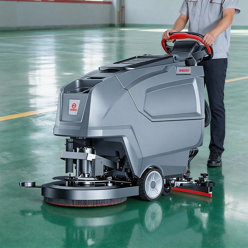 精準破局雙污困擾：機械加工車間高效清潔，認準這些揚子洗地機