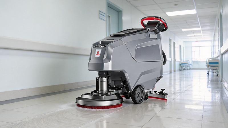 天津誠(chéng)安物業(yè)管理有限公司煥新樓宇清潔，揚(yáng)子X(jué)2E鋰電洗地機(jī)精準(zhǔn)賦能