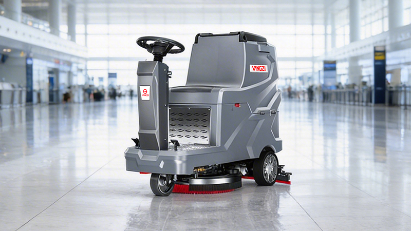 江西冠銳汽車科技有限公司引入揚(yáng)子X5E，7000平工廠地坪清潔全面提速